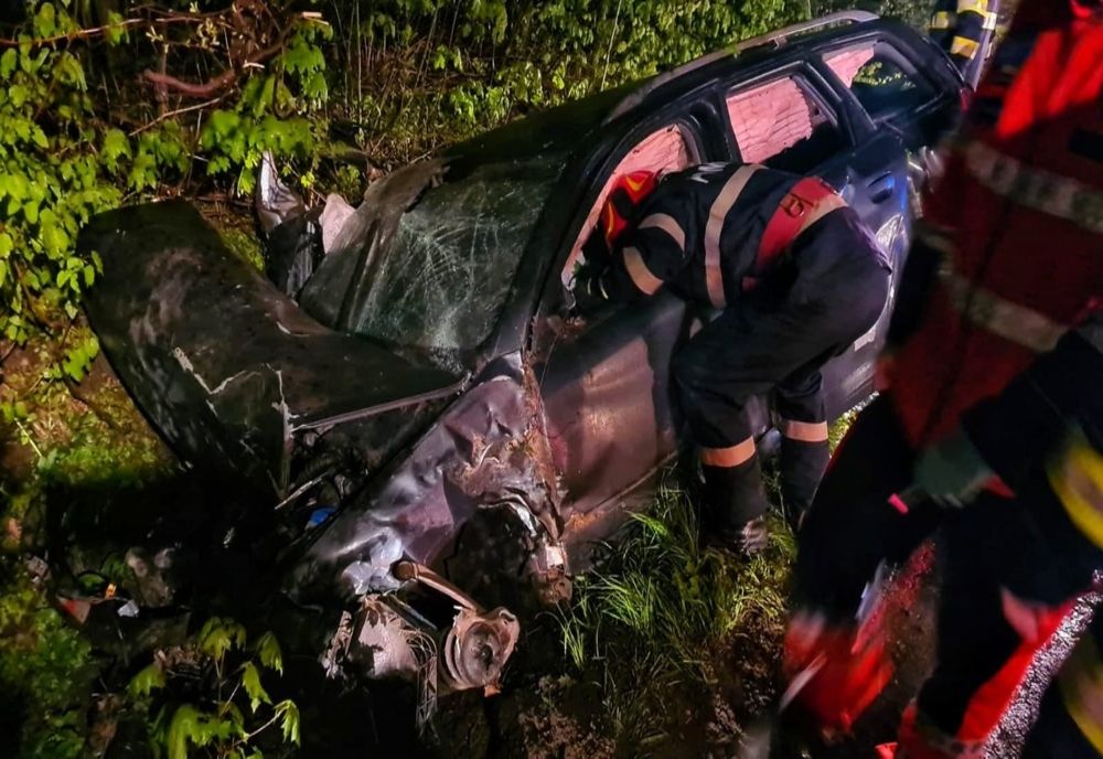 Tânăr de 24 de ani, inconștient, în urma unui accident produs pe DJ 601