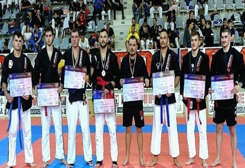 18 medalii obținute de sportivii giurgiuveni de la Clubul Sportiv Ionut Mitrea - Kempo România la Campionatul Național de Kempo K1 