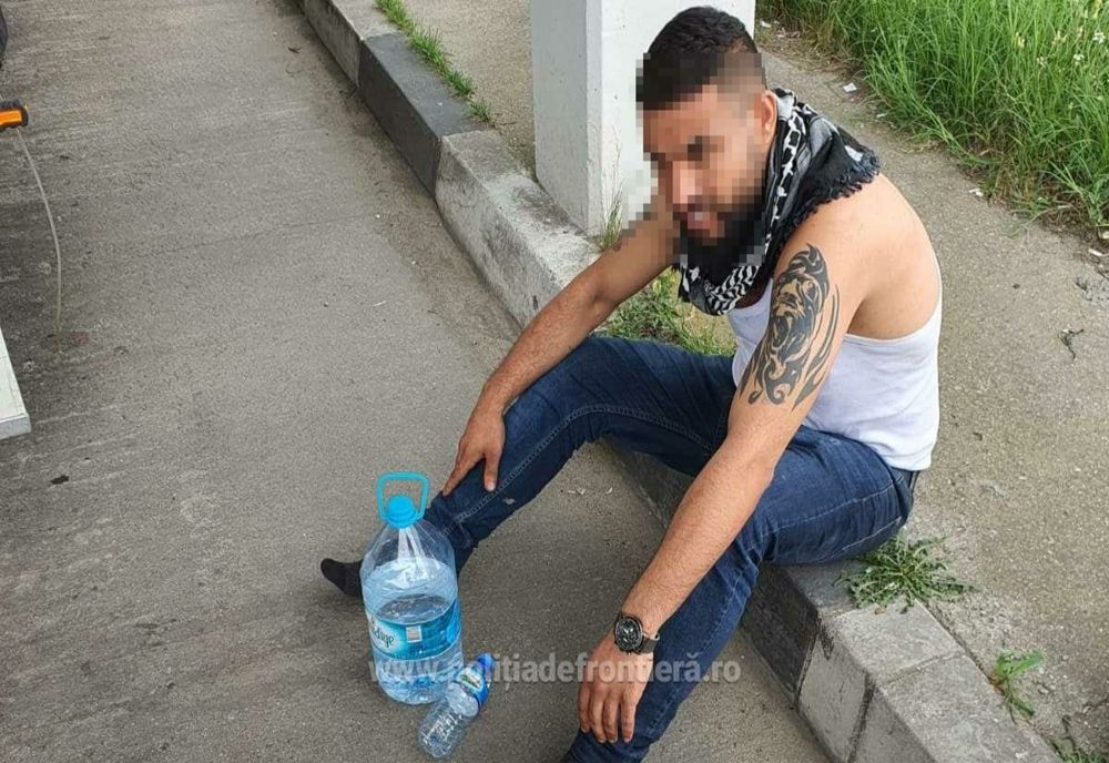 Giurgiu. Tânăr sirian, depistat într-un tir încărcat cu glucoză