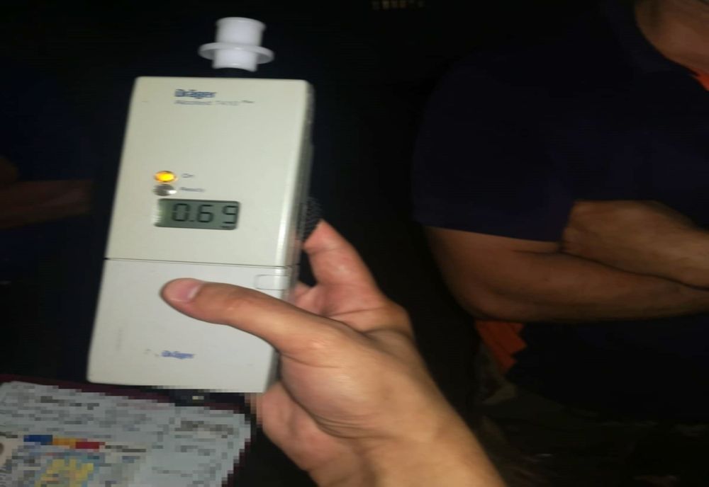 Șoferi băuți și fără permise de conducere, prinși de polițiști, în județul Giurgiu