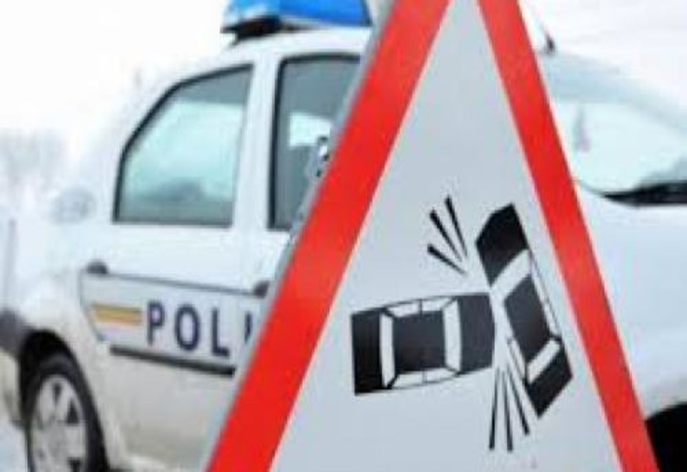 Giurgiu. Polițist implicat într-un accident de circulație 