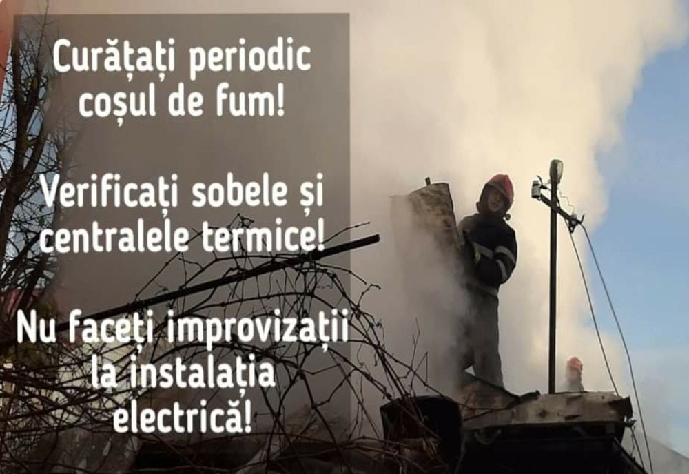 Peste 140 de incendii în gospodăriile giurgiuvenilor, în nouă luni. Două persoane au murit 
