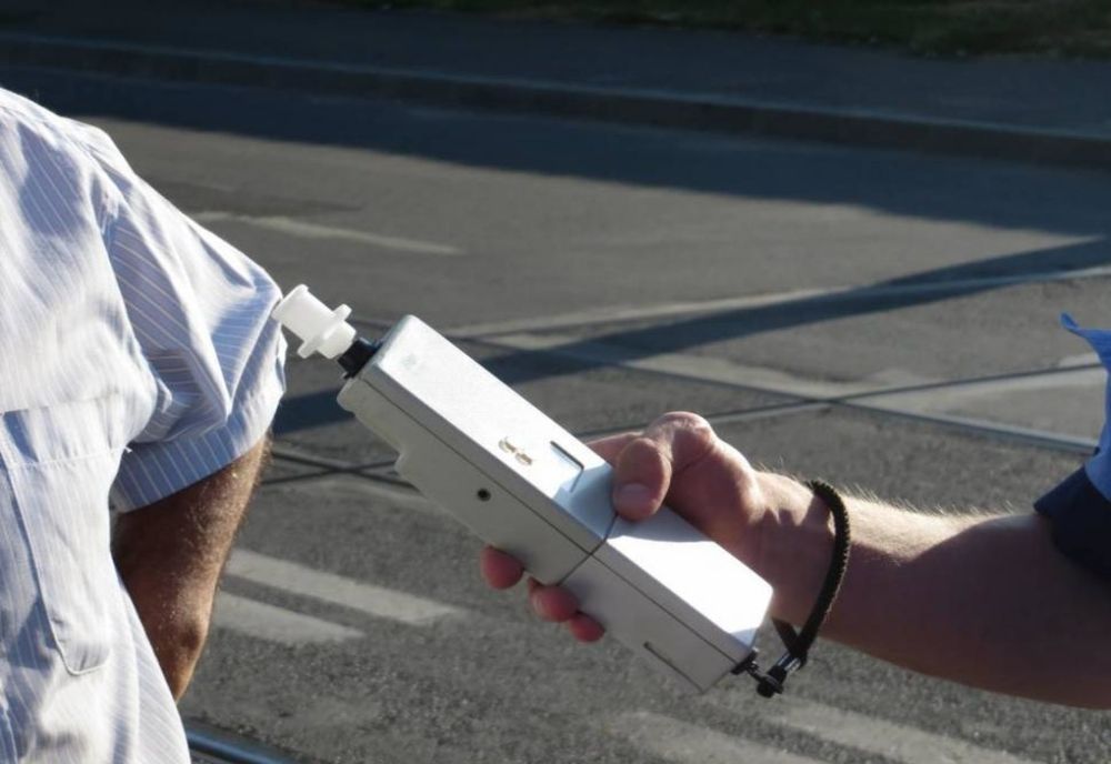 Șofer beat, depistat pe strada Gării, din Giurgiu