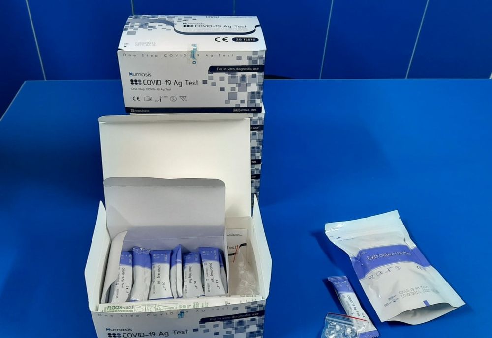 10.000.000 de teste de salivă vor fi recepționate astăzi și distribuite inspectoratelor școlare 