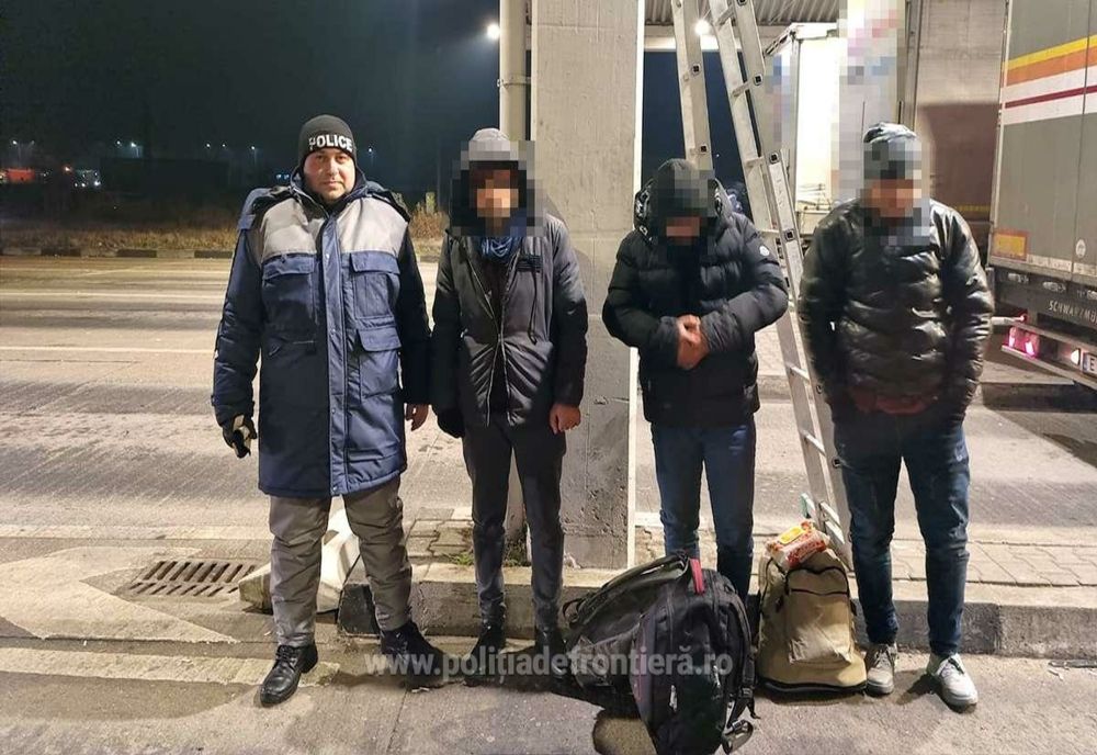 Giurgiu. Trei afgani, descoperiţi în semiremorca unui ansamblu rutier