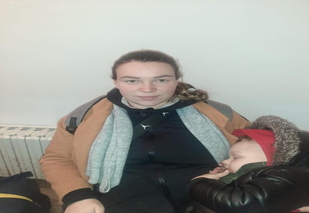 Refugiaţi ucraineni, cazaţi în Centrul de Primiri în Regim de Urgență Giurgiu