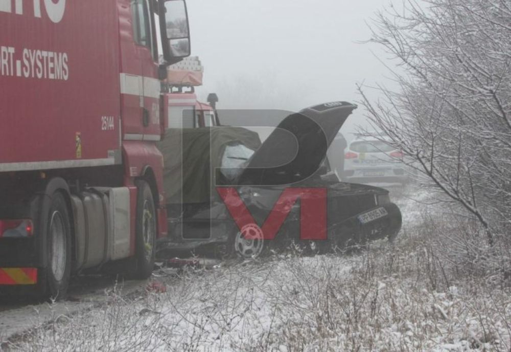 Accident mortal în Bulgaria. Un şofer român de TIR, implicat într-un accident rutier în zona Ruse