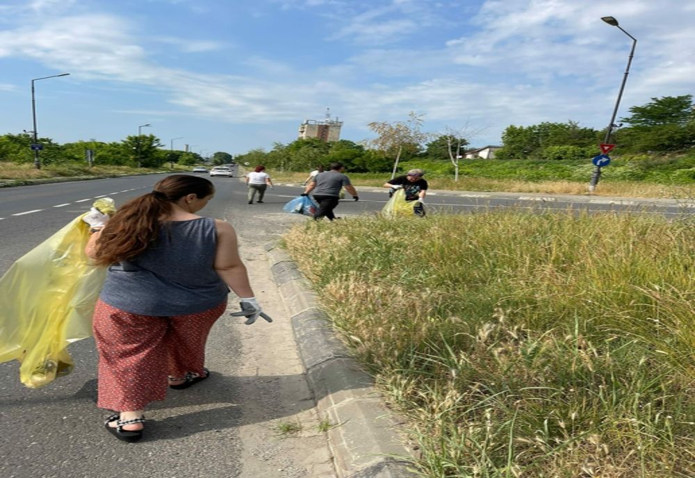 Giurgiu. Acţiune de salubrizare de Ziua Mondială a Mediului