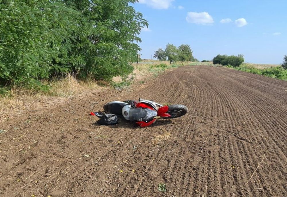 Giurgiu. O motociclistă a ajuns la spital în urma unui accident rutier