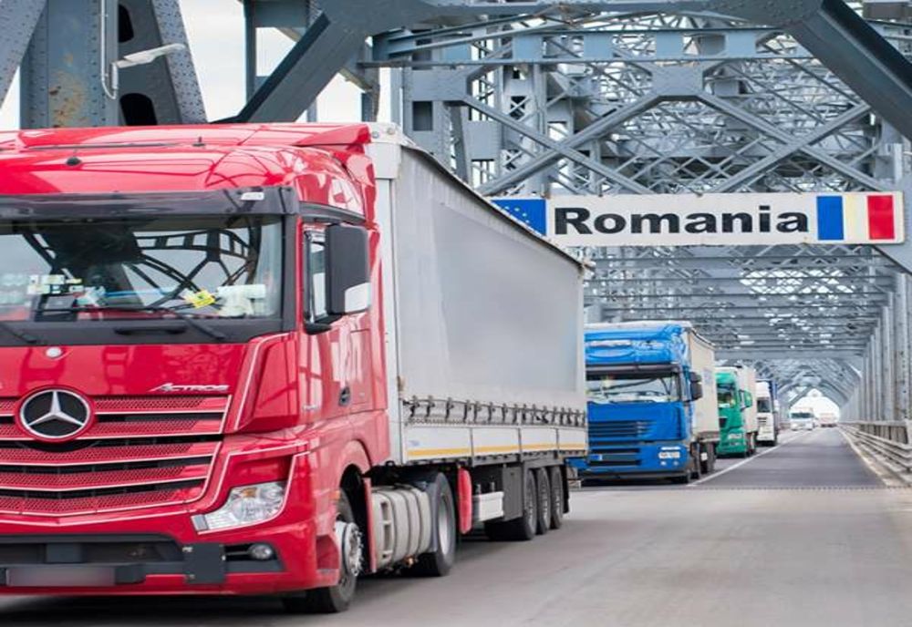 Giurgiu. Trafic îngreunat în PTF Giurgiu-Ruse din cauza unui protest. Se înregitrează timpi ridicaţi de aşteptare