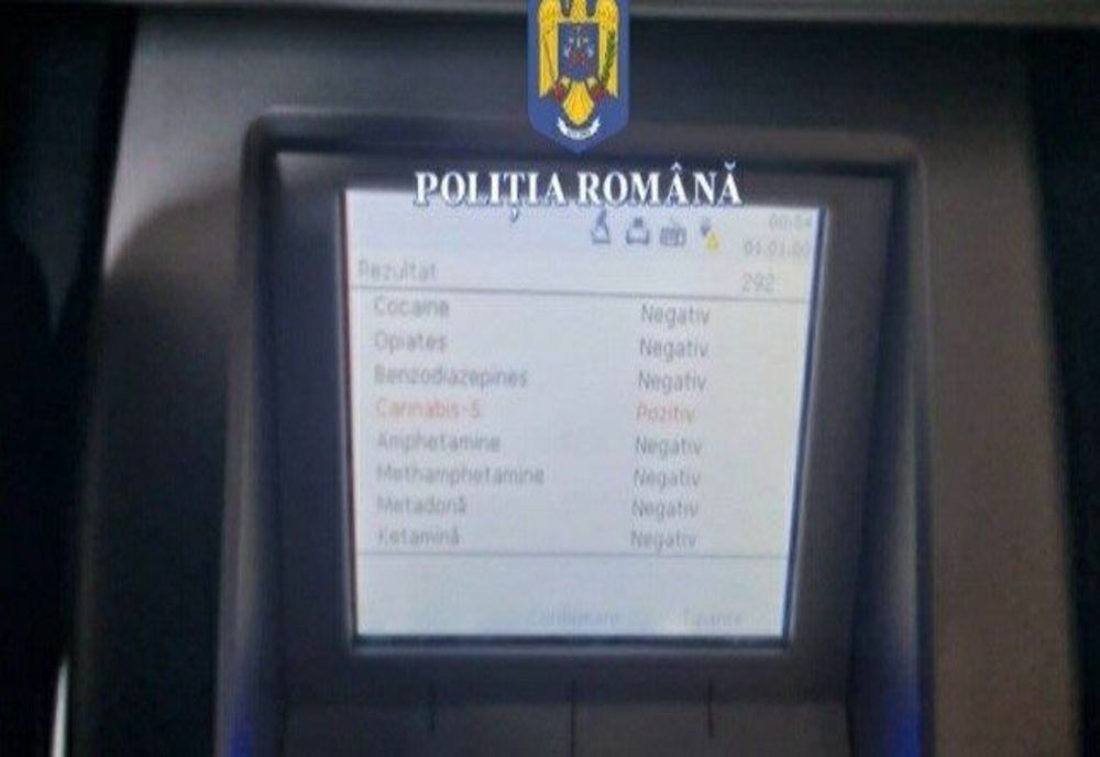 Giurgiu. Tânăr depistat la volan, sub influența substanțelor psihoactive