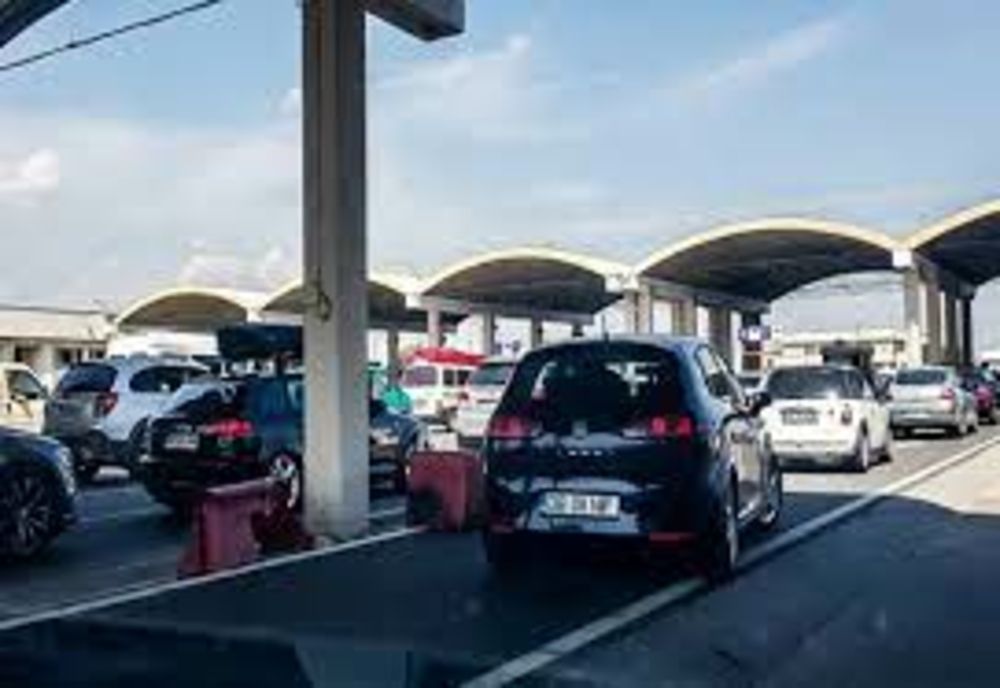 Traficul prin PTF Giurgiu se intensifică. Sunt timpi mari de aşteptare la autoturisme