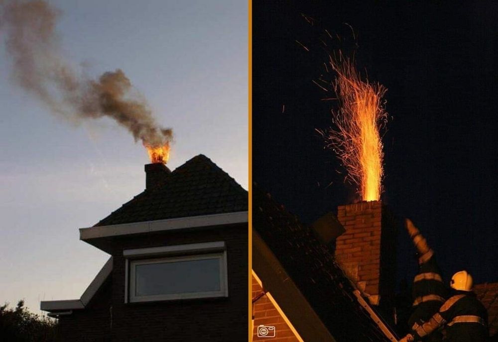 Incendiu produs la coşul de fum al unei familii din localitatea Pietrele