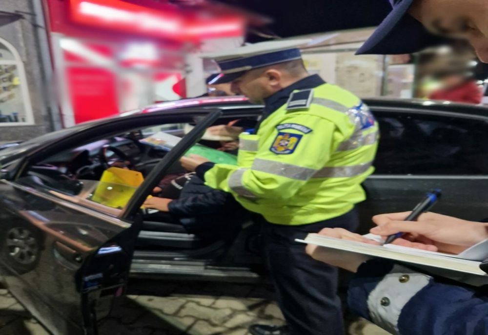 Giurgiu. Şoferi depistaţi la volan băuţi şi fără permis de conducere