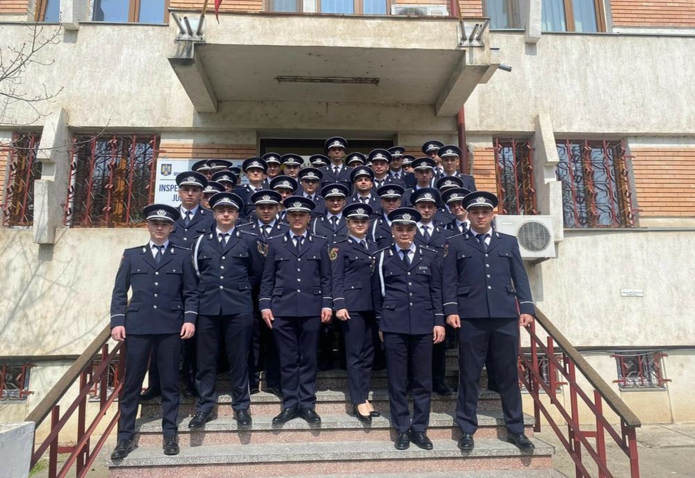 O nouă promoţie de agenţi, încadrată la IPJ Giurgiu