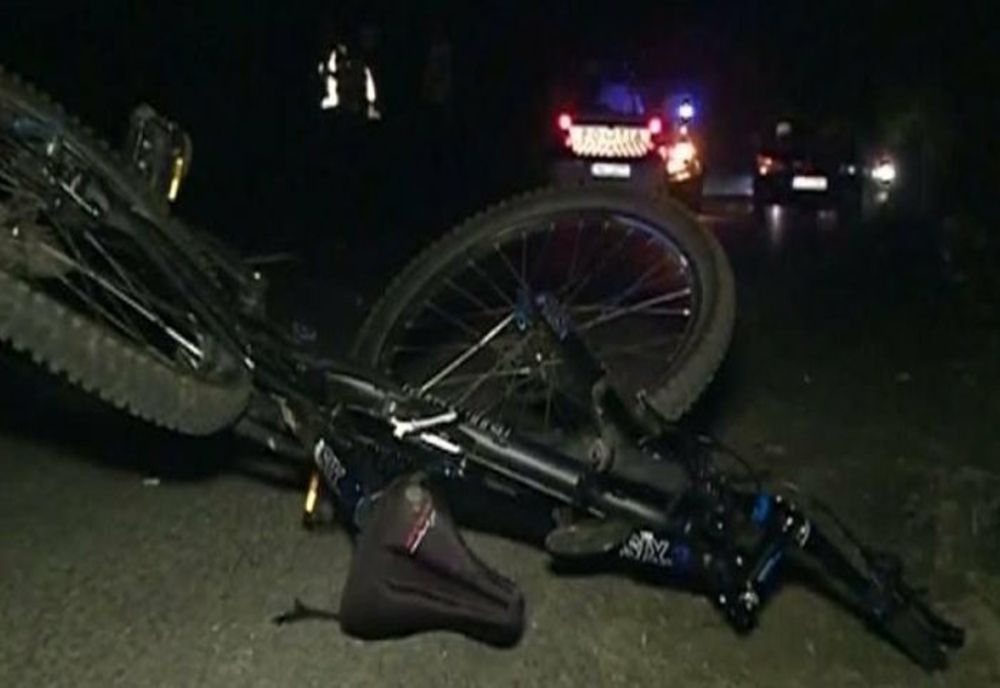 Giurgiu. Biciclist accidentat mortal de o motocicletă pe DJ.411 