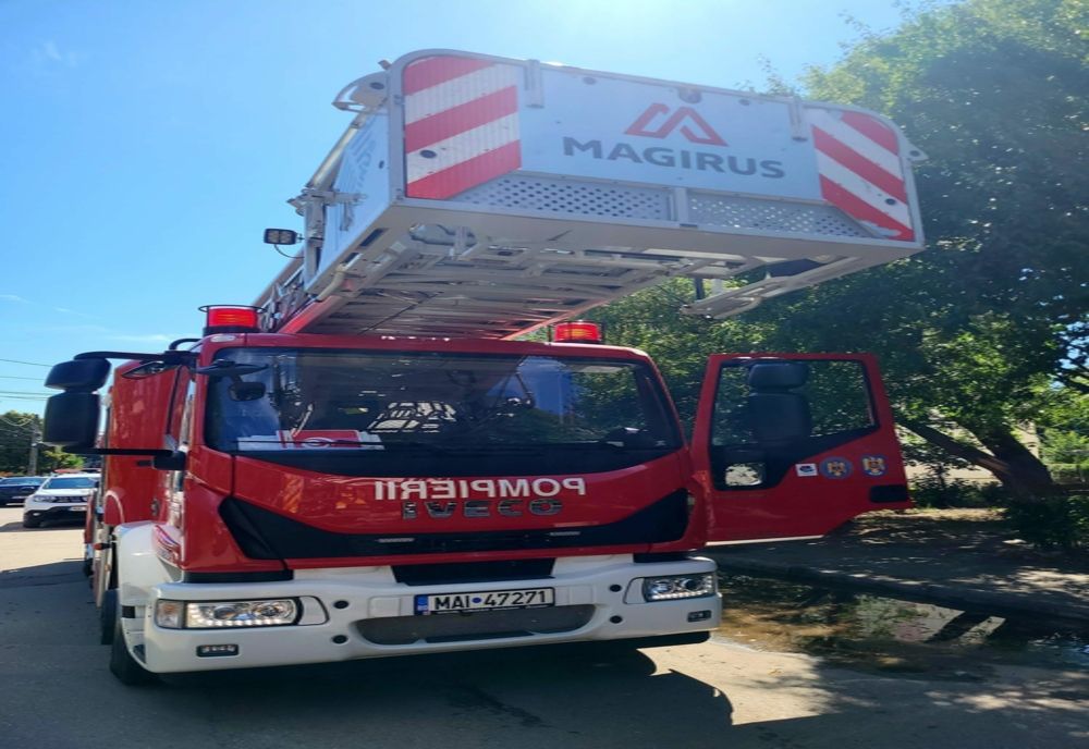 Incendiu într-un apartament din Giurgiu! Proprietara a fost monitorizată de un echipaj medical