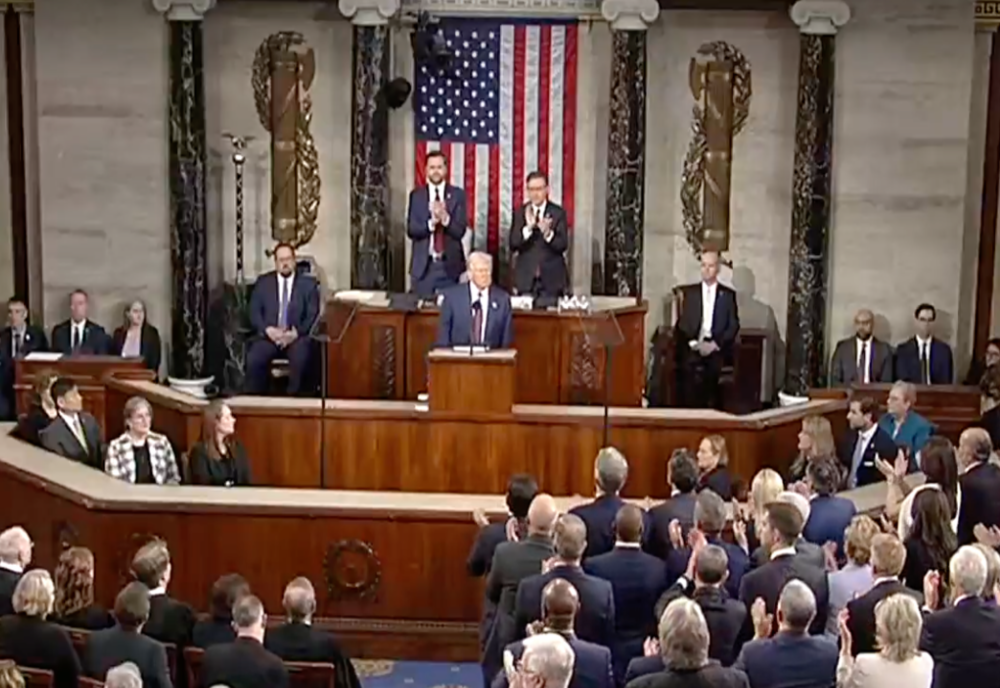 DONALD TRUMP, DISCURS DE 100 DE MINUTE ÎN CONGRESUL AMERICAN