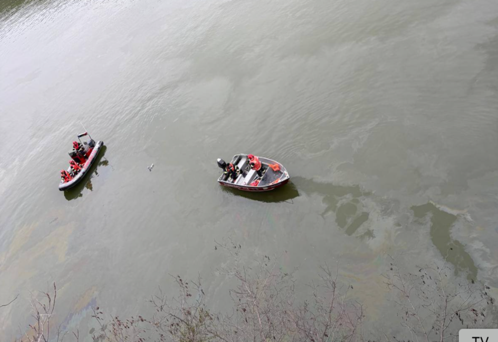 CĂUTAREA CELOR DOUĂ PERSOANE DISPĂRUTE ÎN DUNĂRE, SUSPENDATĂ