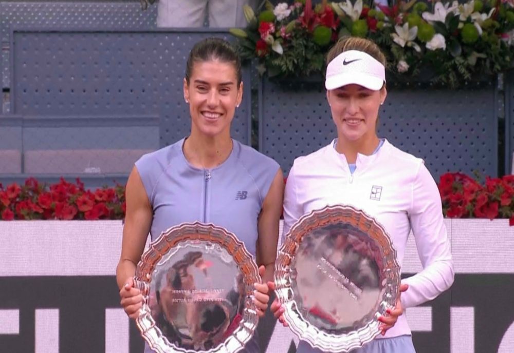 TENIS: SORANA CÎRSTEA ȘI ANNA KALINSKAYA SUNT NOILE CAMPIOANE DE LA WTA 1000 MADRID