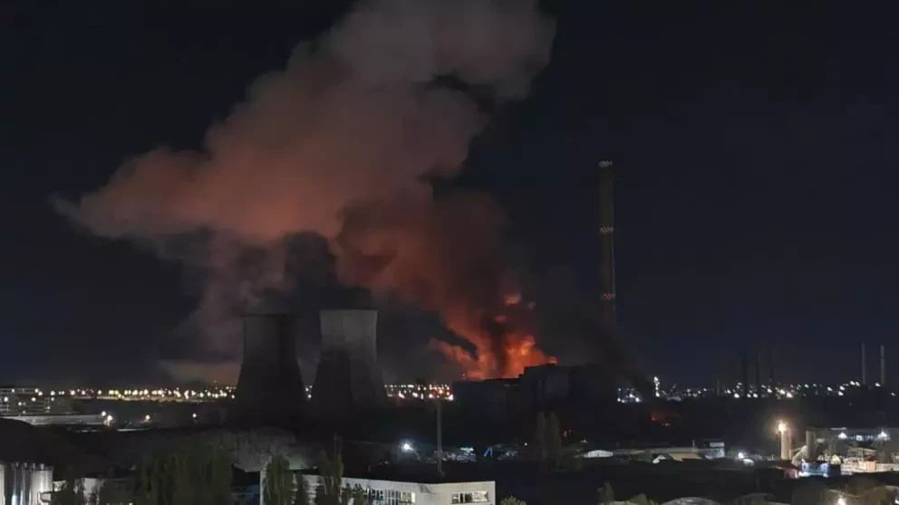 Incendiul de la CET București Vest