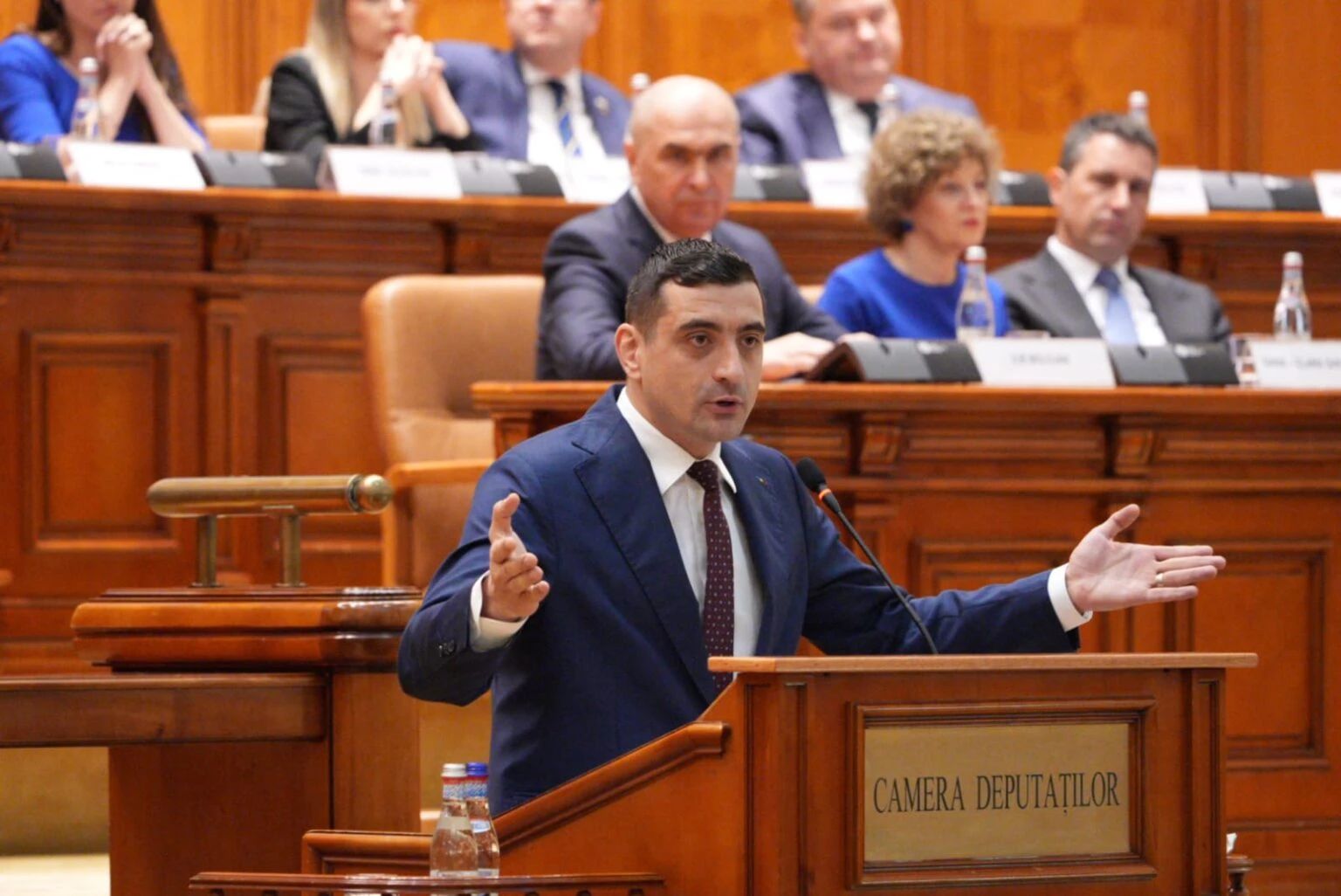 George Simion, președintele AUR