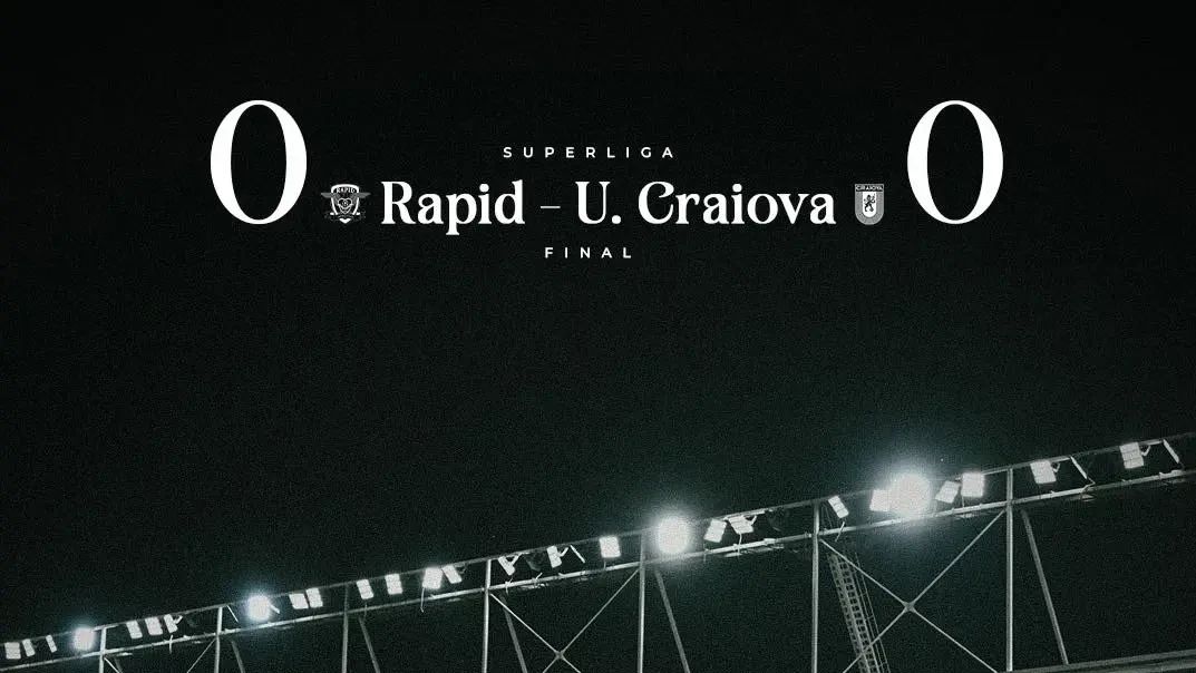 Rapid - Universitatea Craiova 0-0