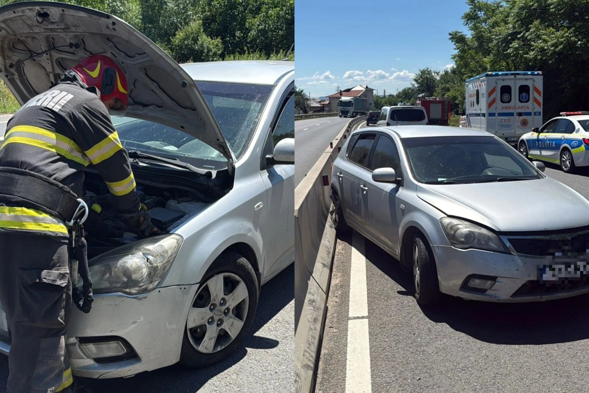 Accident în județul Giurgiu