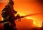 Incendiu puternic în județul Giurgiu. O locuință a ars aproape complet