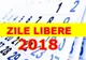 Câte zile libere mai au salariații până la finele anului 2018