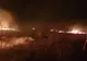Incendiu violent în județul Giurgiu, la o fostă amenajare piscicolă  