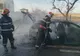 Un autoturism a luat foc in localitatea Ghimpați