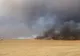 Incendiu pe Autostrada 1. Au ars zeci de hectare de vegetație uscată