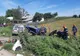 Trei morți după ce un autoturism a intrat într-un stâlp, pe DN 61