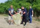 Sute de voluntari din Giurgiu au ecologizat malurile Dunării