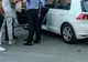 Percheziție în curtea Spitalului Județean Giurgiu. Bărbat prins cu droguri în mașină