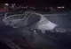 Autoturism în flăcări pe Autostrada A1
