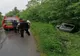 Impact între o cisternă cu ciment şi un autoturism. O femeie a suferit atac de panică