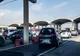 Aglomerație la ieșirea din România spre Bulgaria, din Giurgiu. Turiștii stau în coloană de mașini