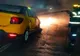 Taxi în flăcări pe un drum din apropiere de Valea Plopilor! De ce a luat foc mașina 
