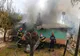 Incendiu violent la o gospodărie din localitatea Pietrele. Pompierii intervin