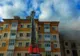 Din ce cauză s-a declanșat incendiul la acoperișul unui bloc cu patru etaje, din Giurgiu