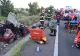 Accident grav pe DN 5, cu victime încarcerate. Elicopterul SMURD, chemat la fața locului-VIDEO