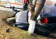 Accident rutier la Băneasa. Două persoane au fost rănite
