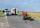 Accident mortal  pe DN41, la Băneasa. Un motociclist a decedat după ce a intrat în coliziune cu un autoturism