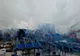 Incendiu cu mari degajări de fum la un container cu vopseluri şi un depozit de vopsitorie din Bolintin Deal