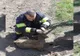 Giurgiu. Căpriţă salvată de pompieri după ce a căzut într-o fântână adâncă de 7 metri 