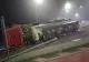 O autocisternă cu amoniac s-a răsturnat pe DN5. Traficul, blocat pe sensul spre Giurgiu