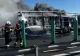 Incendiu puternic pe autostrada A1. Un autotren încărcat cu frigorifice a fost cuprins de flăcări pe sensul Timișoara - Deva