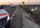 Un autoturism s-a răsturnat pe DN 5. Șoferul a fost rănit